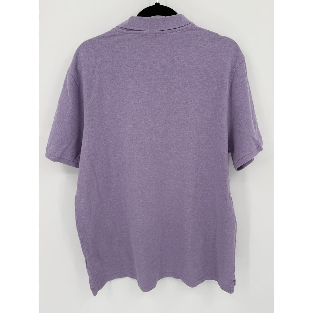 Polo Ralph Lauren Blue Label Men's Classic Fit 100% Cotton Polo Purple Size XL - Picture 3 of 6